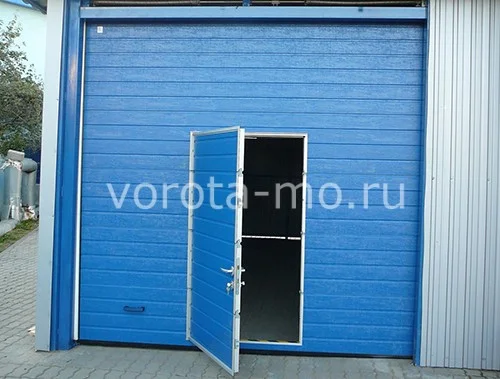 Гаражные ворота с калиткой 3000*3000