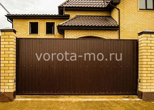 Откатные ворота 1800*4000