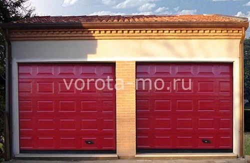 Секционные гаражные ворота 2750*2750