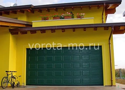 Секционные гаражные ворота 2000*3500