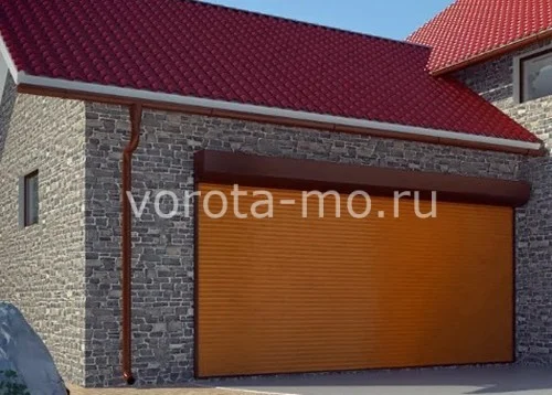 Рулонные ворота для гаража 2375*3500