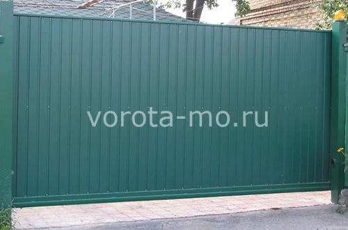Откатные ворота 2400*4500