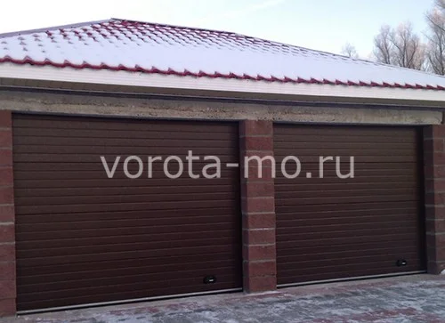 Секционные гаражные ворота 3250*4000