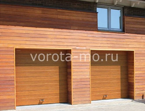 Секционные гаражные ворота 2750*2500