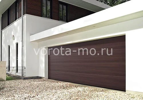 Секционные гаражные ворота 2000*4500