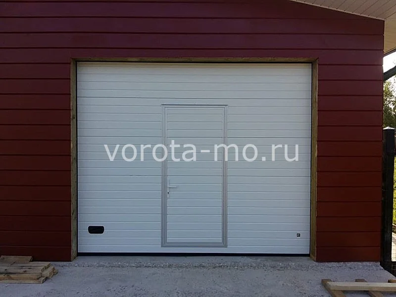Гаражные ворота с калиткой 2500*2750