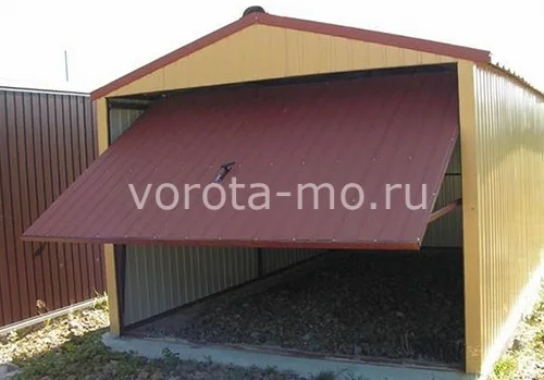 Гаражные ворота подъемные 2250*2500