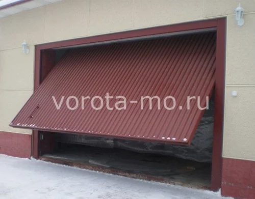 Гаражные ворота подъемные 2250*3750