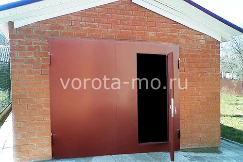 Гаражные ворота с калиткой 2000*2000