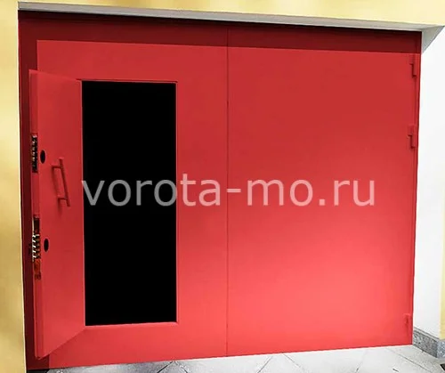 Гаражные ворота с калиткой 2250*2250